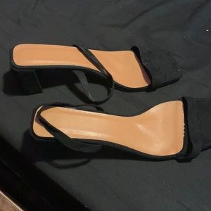 Black sandals